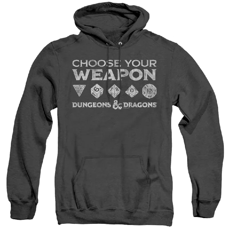 Dungeons & Dragons Choose Your Weapon - Heather Pullover Hoodie