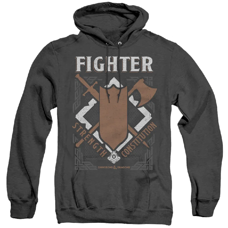 Dungeons & Dragons Fighter - Heather Pullover Hoodie