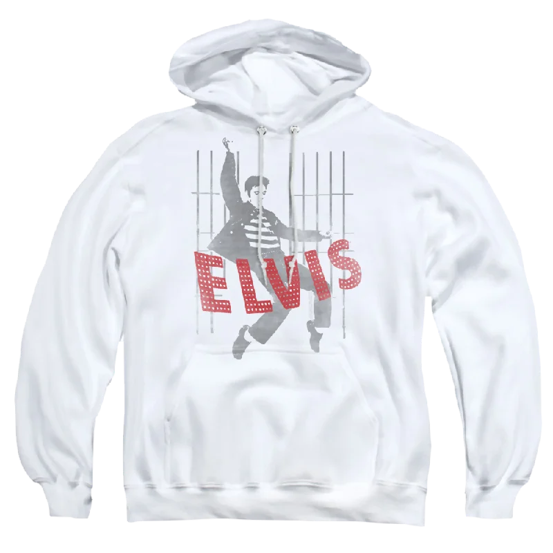 Elvis Presley Iconic Pose - Pullover Hoodie Tapered Sleeve Pullover