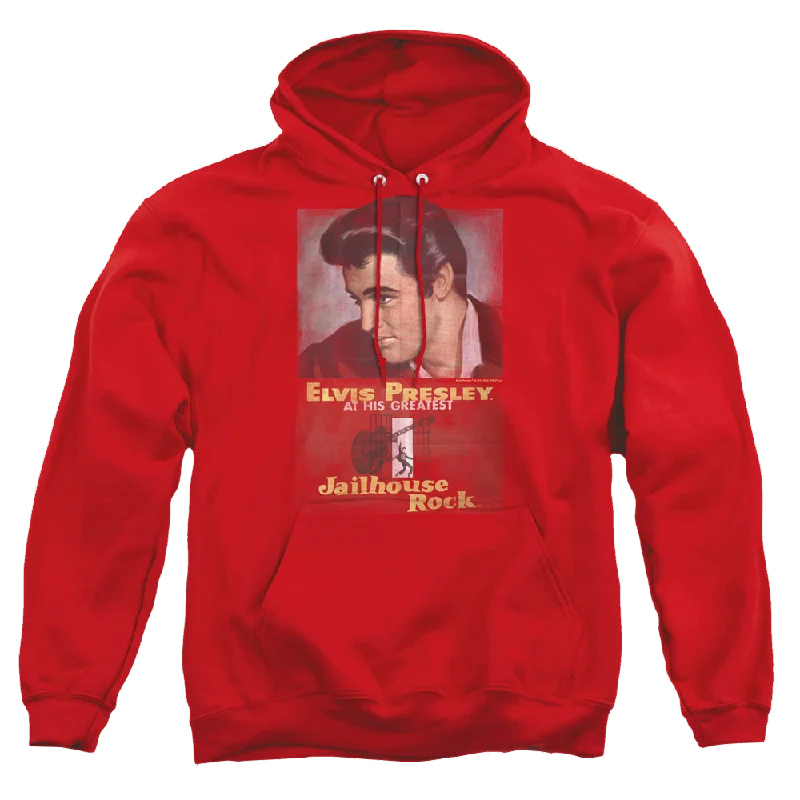 Elvis Presley Jailhouse Rock Poster - Pullover Hoodie Slim Sleeve Pullover