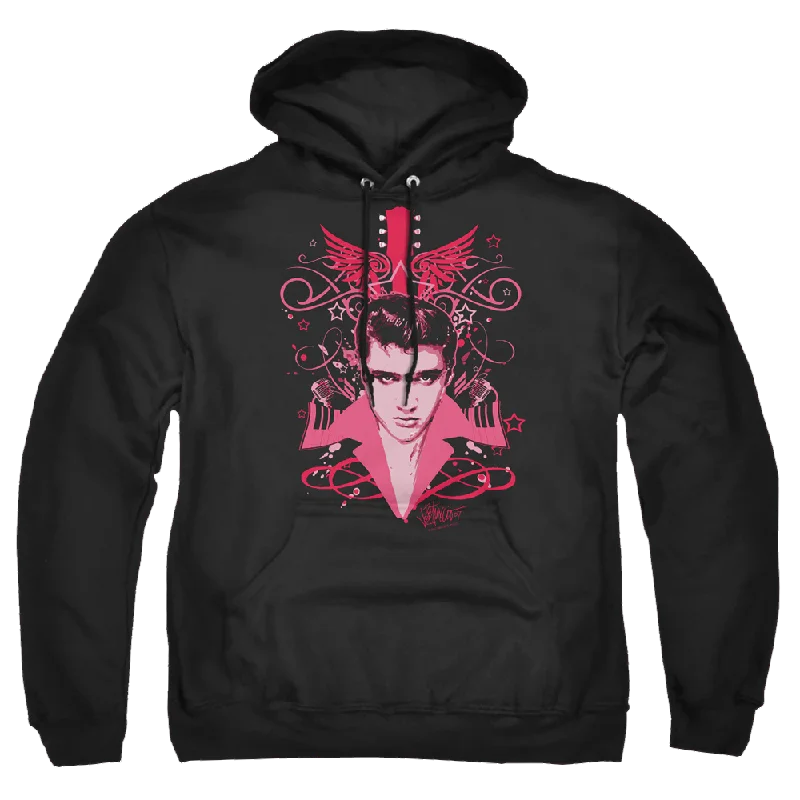 Elvis Presley Lets Face It - Pullover Hoodie Sheath Sleeve Elegant