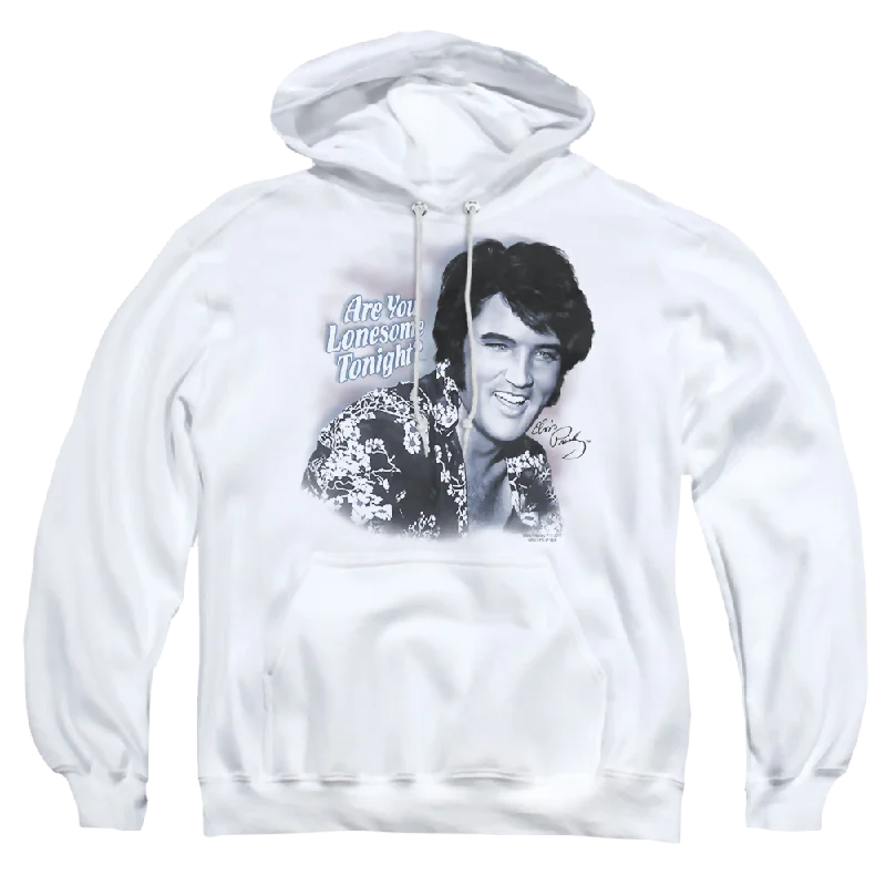 Elvis Presley Lonesome Tonight - Pullover Hoodie Over Sleeve Pullover
