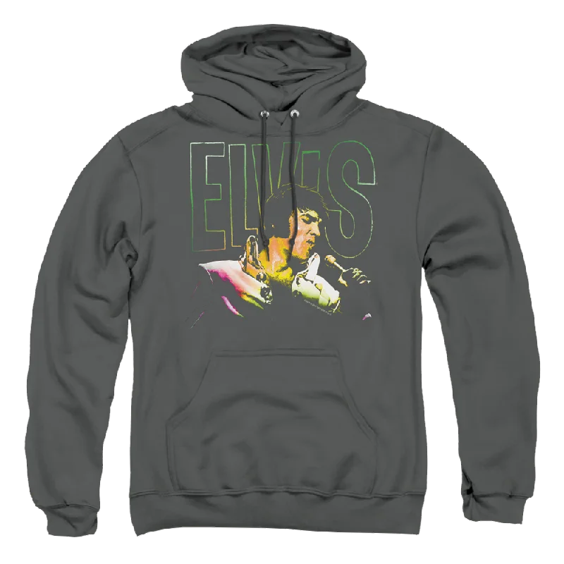 Elvis Presley Multicolored - Pullover Hoodie Flare Sleeve Stylish