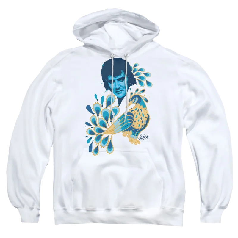 Elvis Presley Peacock - Pullover Hoodie Bell Sleeve Stylish
