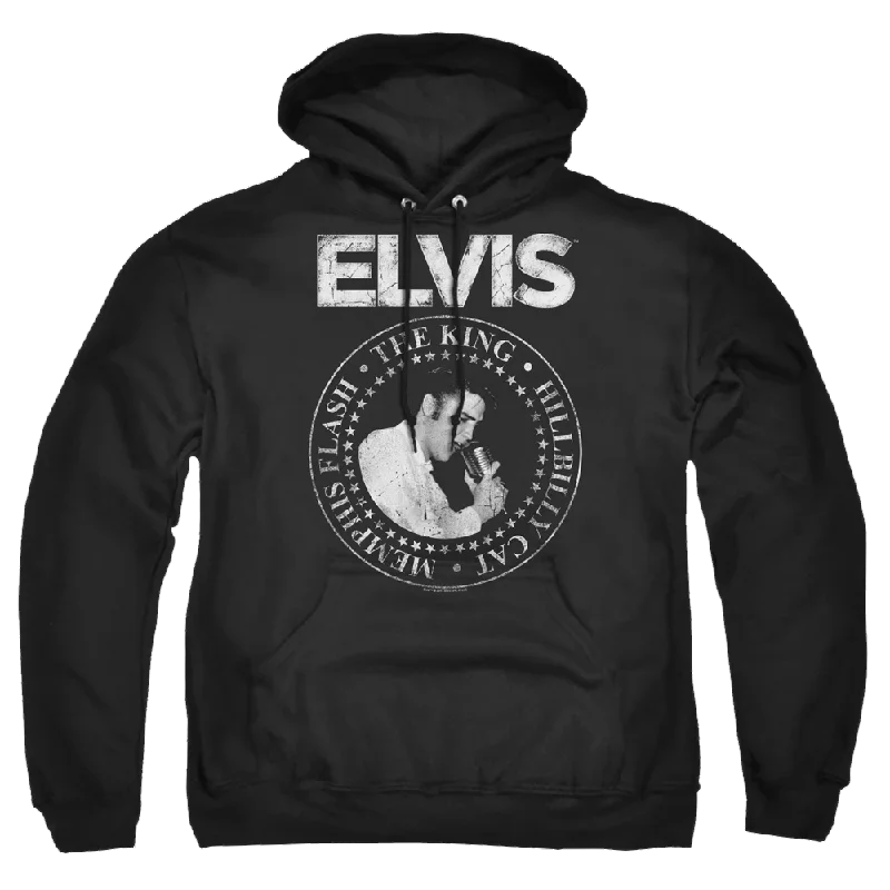 Elvis Presley Rock King - Pullover Hoodie Cashmere Luxurious Pullover