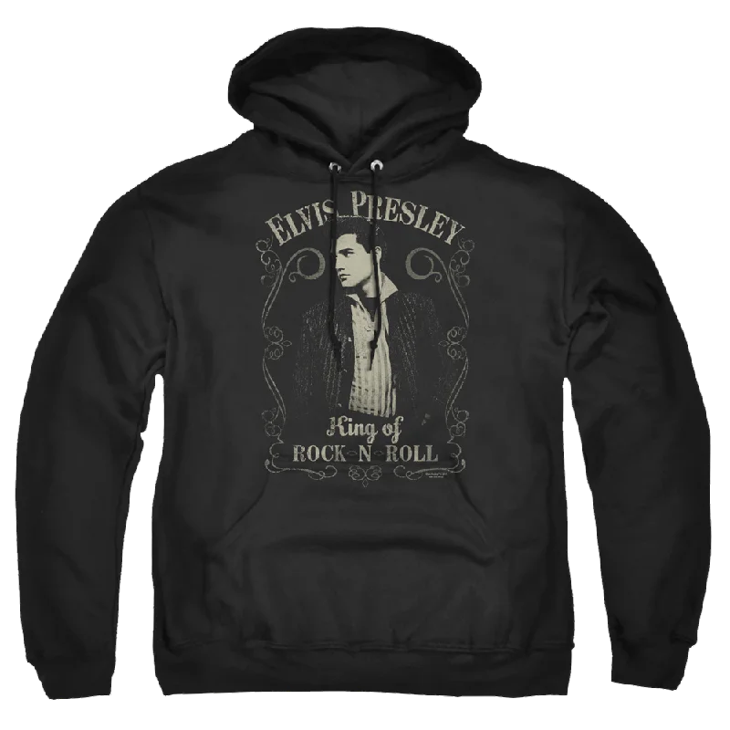 Elvis Presley Rock Legend - Pullover Hoodie Crew Neck Wool