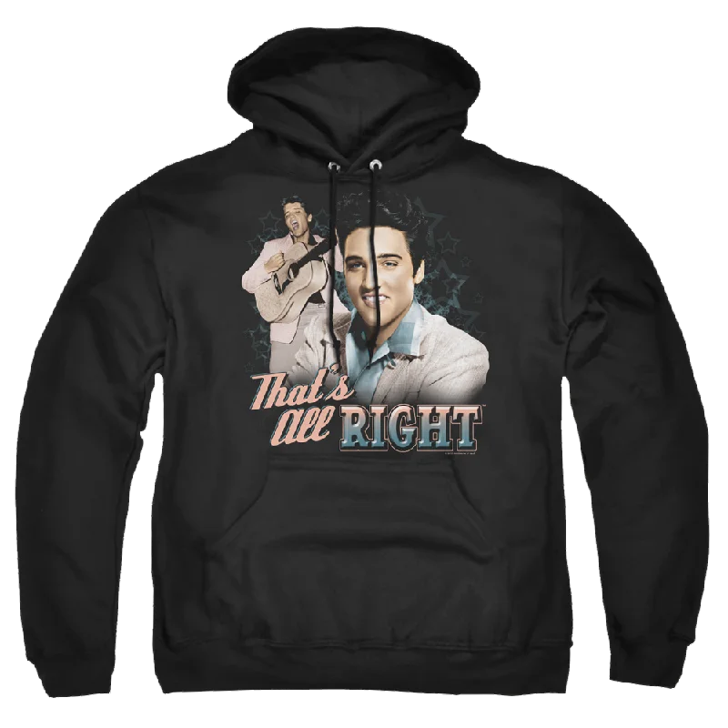 Elvis Presley Thats All Right - Pullover Hoodie Ruffle Neck Pullover