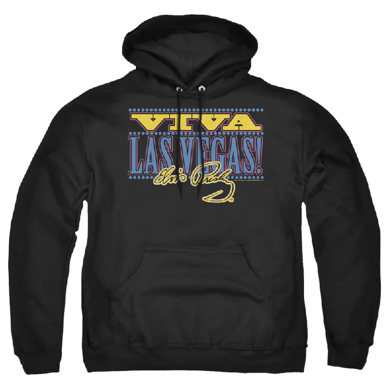 Elvis Presley Viva Las Vegas - Pullover Hoodie Mock Neck Pullover