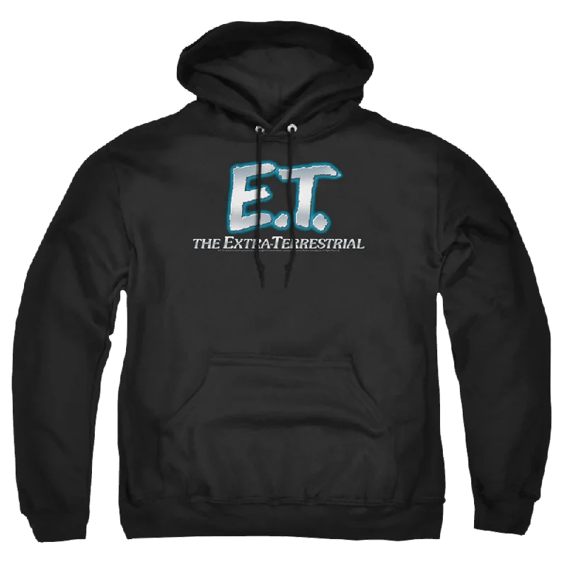 E.T. Logo - Pullover Hoodie Besom Neck Pullover