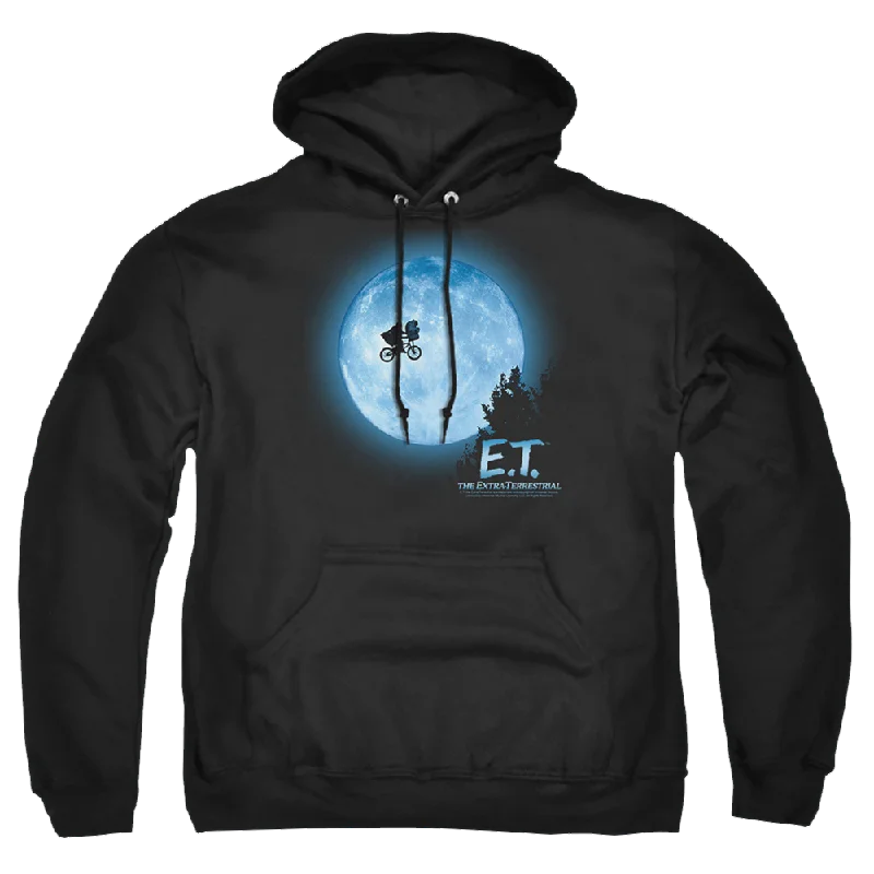 E.T. Moon Scene - Pullover Hoodie Bateau Neck Pullover