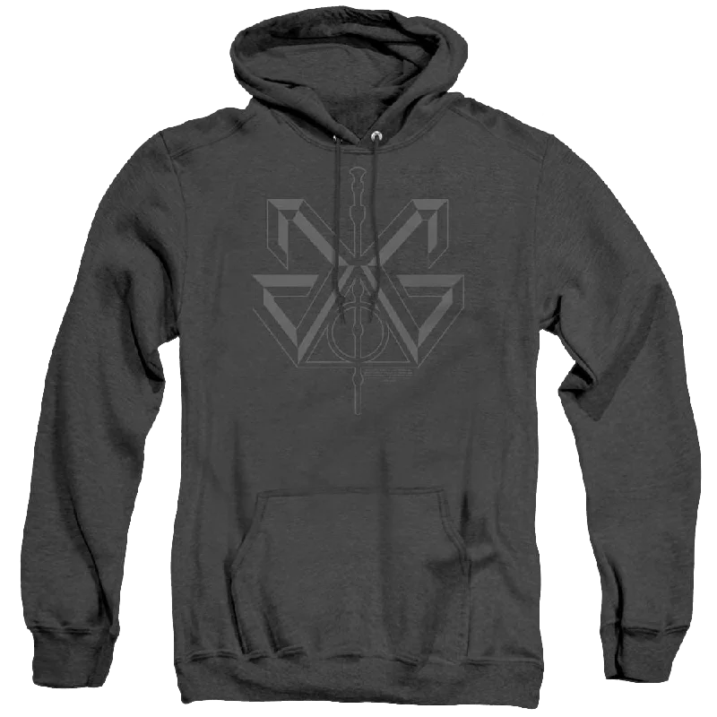 Fantastic Beasts And The Crimes Of Grindlewald Grindelwald Sigil - Heather Pullover Hoodie