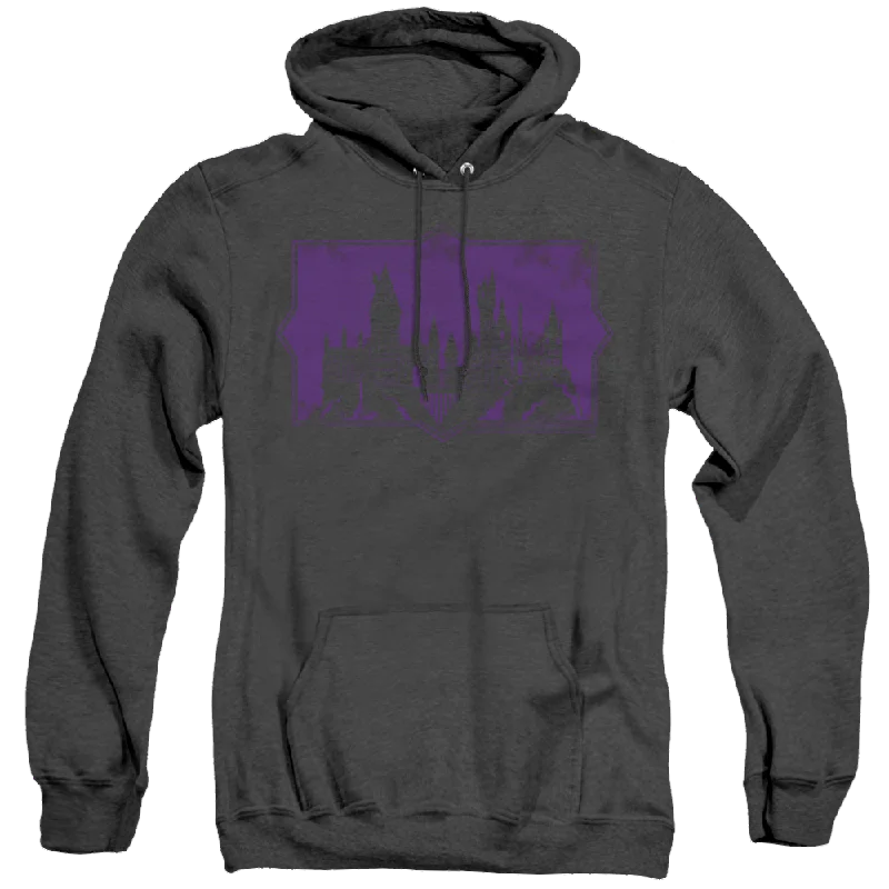 Fantastic Beasts And The Crimes Of Grindlewald Hogwarts Silhouette - Heather Pullover Hoodie