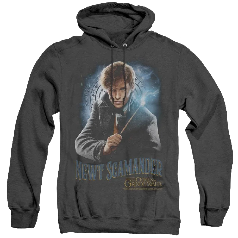 Fantastic Beasts And The Crimes Of Grindlewald Scamander Monogram - Heather Pullover Hoodie