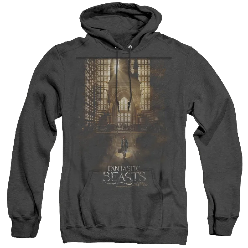 Fantastic Beasts And Where To Find Them Poster - Heather Pullover Hoodie