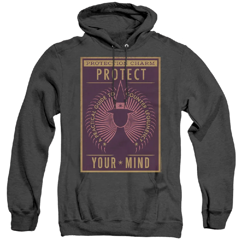 Fantastic Beasts And Where To Find Them Protect Your Mind - Heather Pullover Hoodie