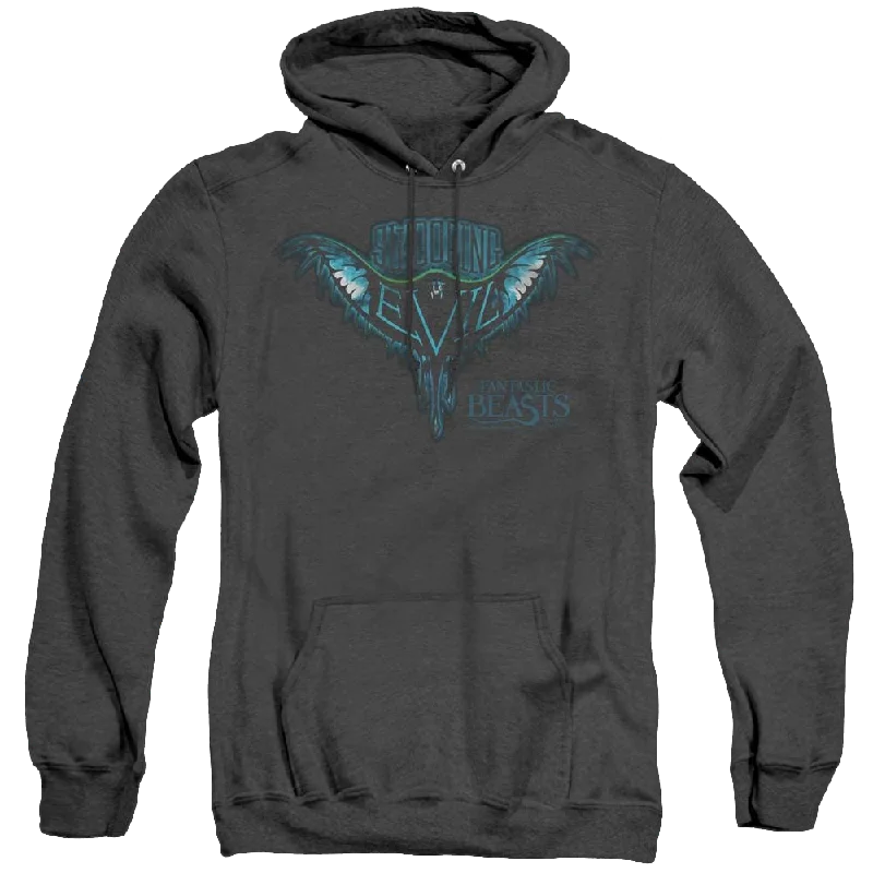 Fantastic Beasts And Where To Find Them Swooping Evil - Heather Pullover Hoodie