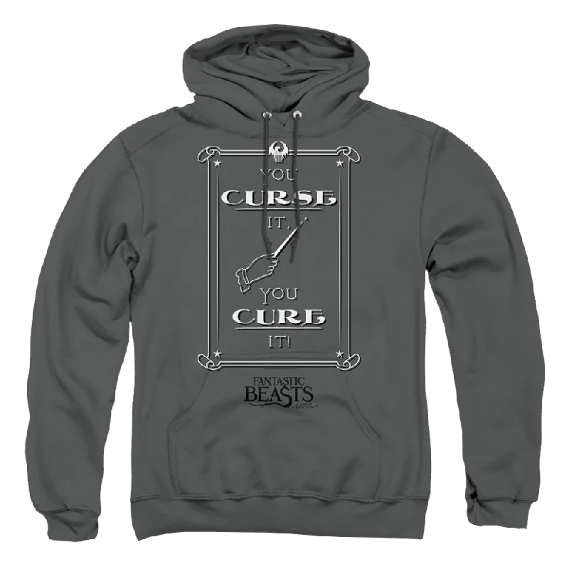 Fantastic Beasts Curse It - Pullover Hoodie Wide Sleeve Pullover