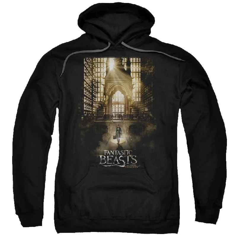 Fantastic Beasts Poster - Pullover Hoodie Short Sleeve Top