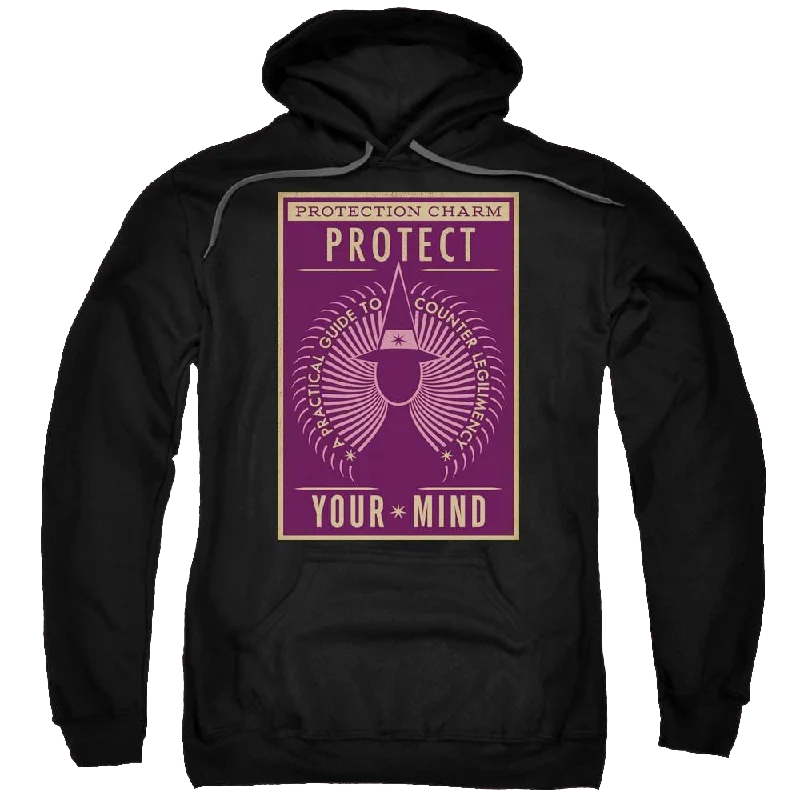 Fantastic Beasts Protect Your Mind - Pullover Hoodie Short Puff Sleeve