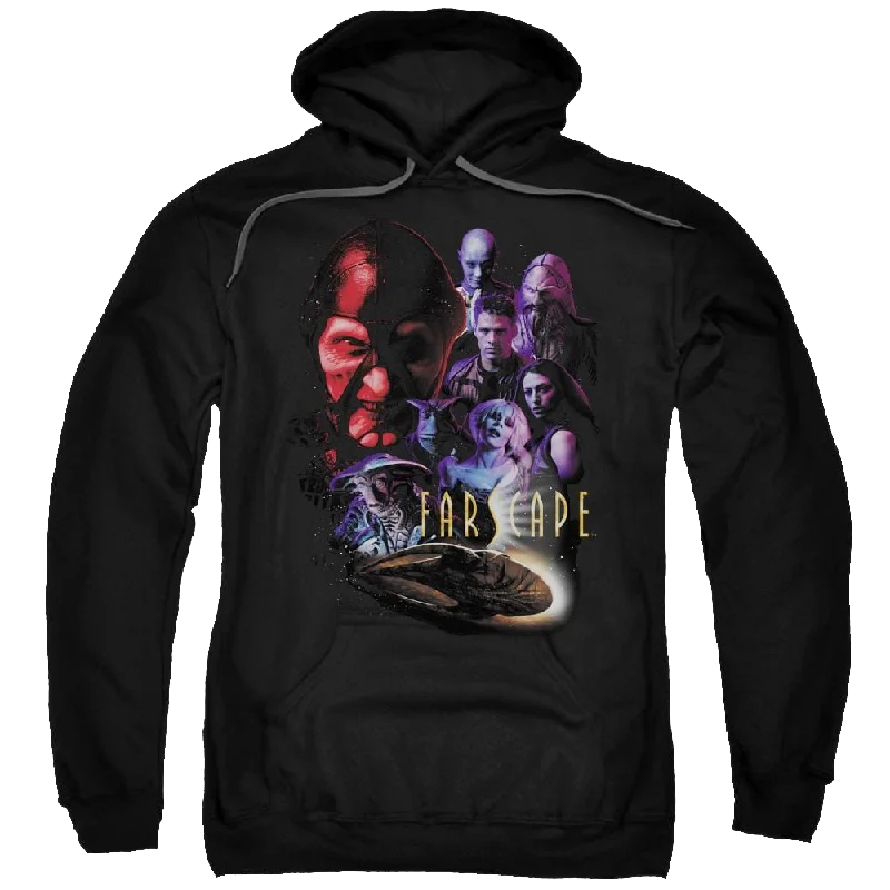 Farscape Criminally Epic - Pullover Hoodie Gathered Sleeve Pullover