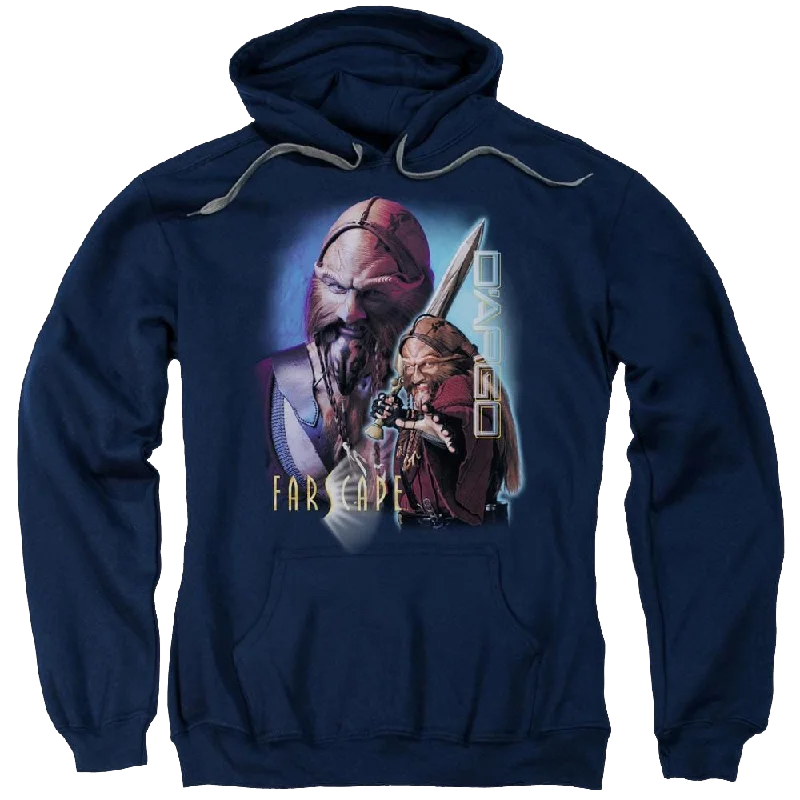 Farscape D'argo - Pullover Hoodie Flutter Sleeve Feminine