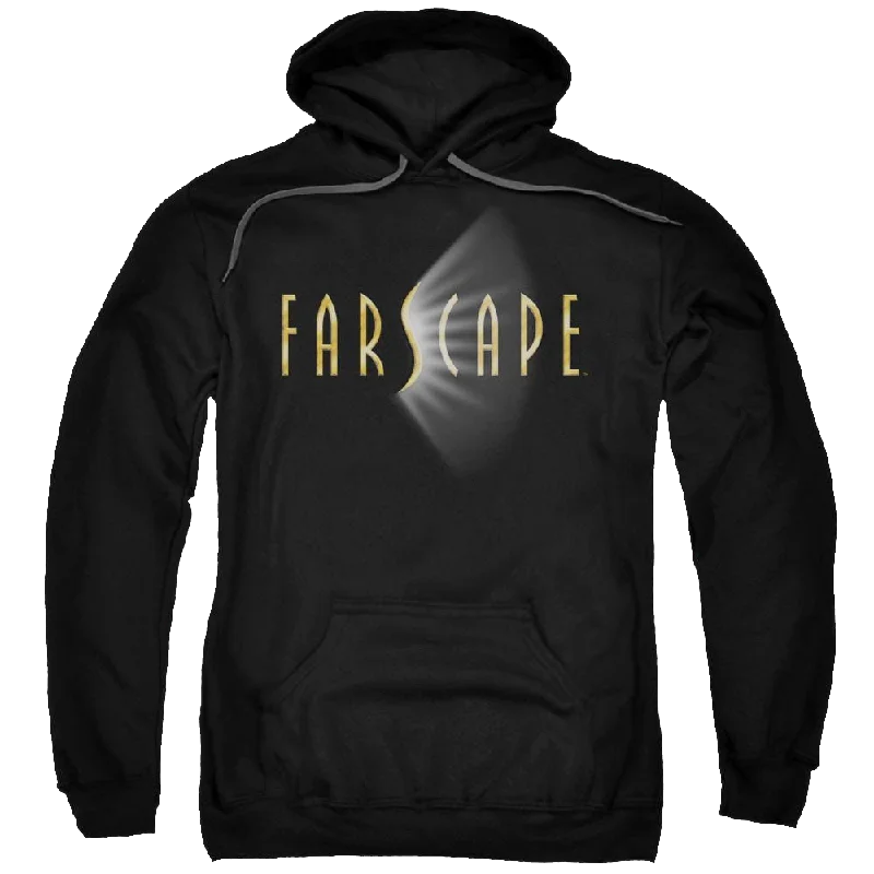 Farscape Logo - Pullover Hoodie Cold Shoulder Design