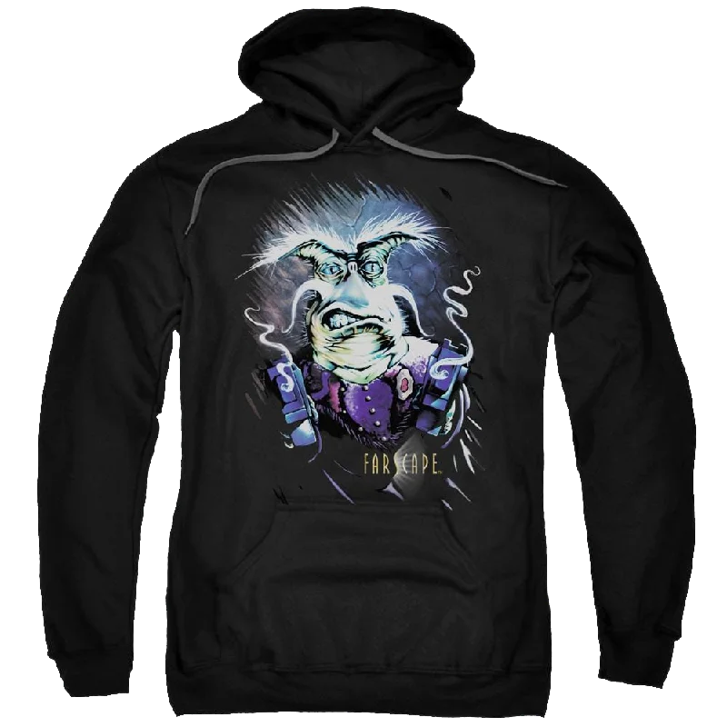 Farscape Rygel Smoking Guns - Pullover Hoodie Boyleg Sleeve Pullover