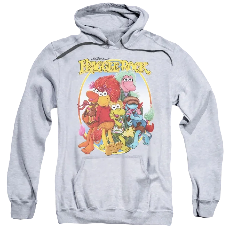 Fraggle Rock Group Hug - Pullover Hoodie Cashmere Luxurious Pullover