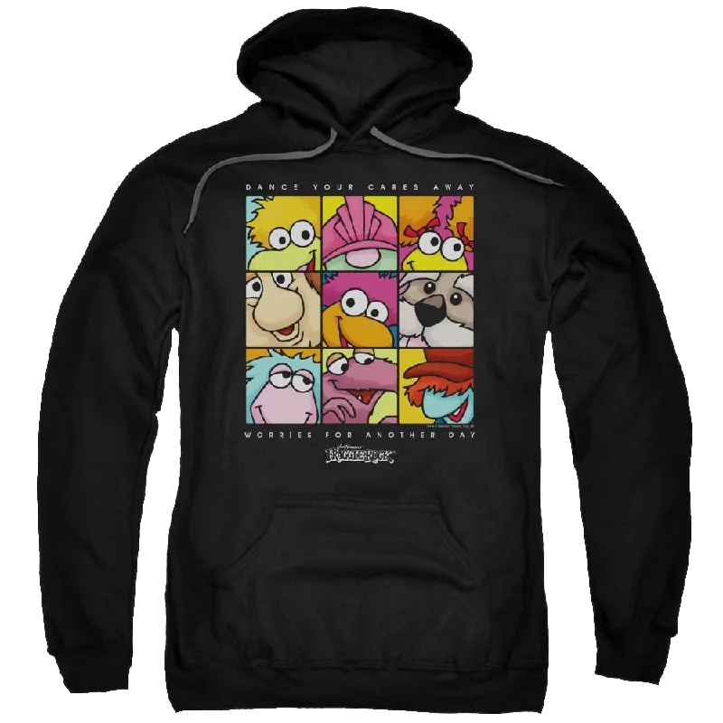 Fraggle Rock Squared - Pullover Hoodie Thick Cable Knit