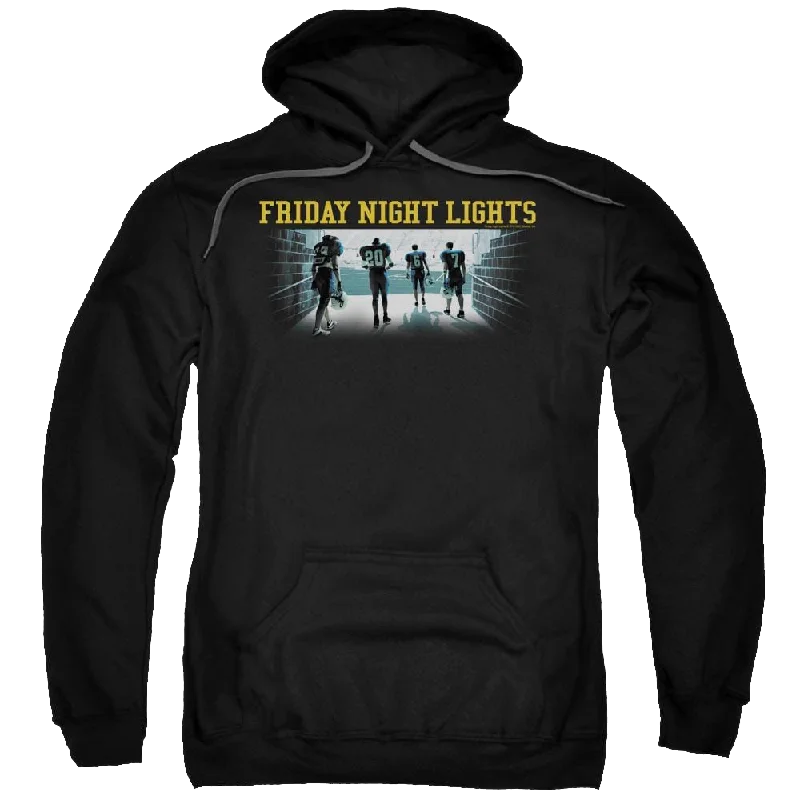 Friday Night Lights Game Time - Pullover Hoodie Crew Neck Wool