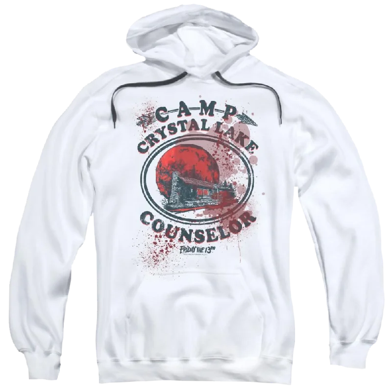 Friday The 13th Camp Counselor Victim - Pullover Hoodie Ribbed Crew Neck