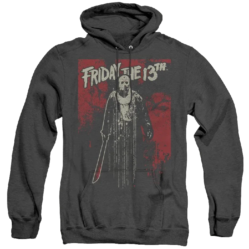 Friday The 13Th Drip - Heather Pullover Hoodie