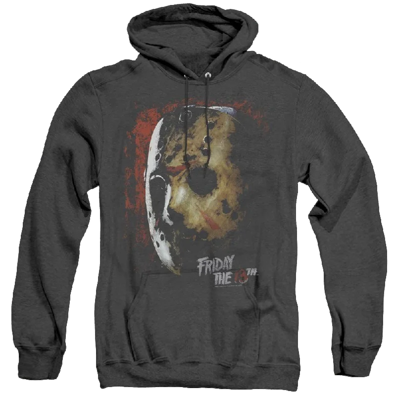 Friday The 13Th Mask Of Death - Heather Pullover Hoodie