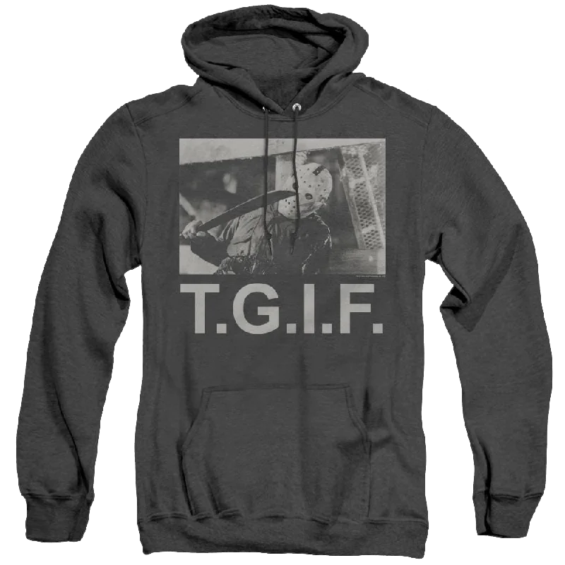 Friday The 13Th Tgif - Heather Pullover Hoodie