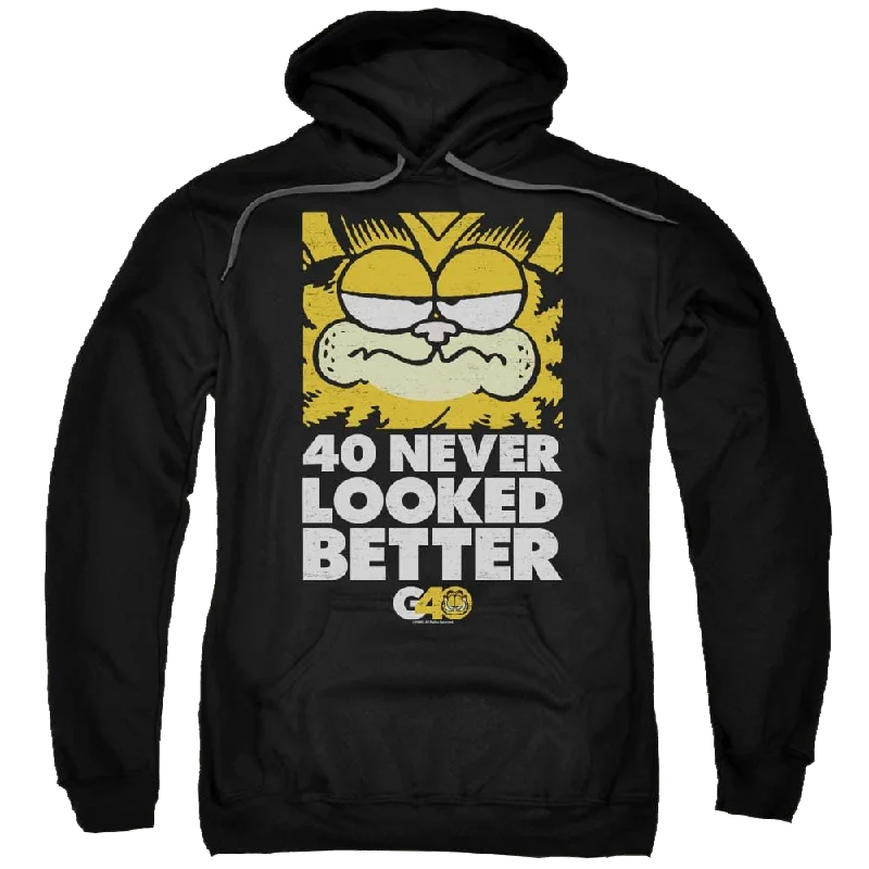 Garfield 40 Looks - Pullover Hoodie Shawl Collar Sweater
