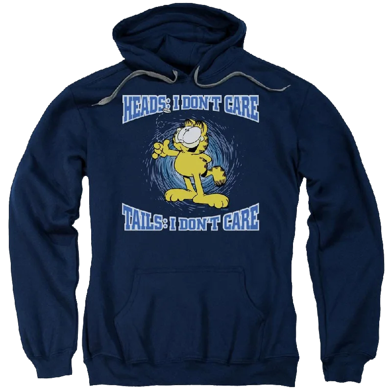 Garfield Heads Or Tails - Pullover Hoodie Bardot Neck Top