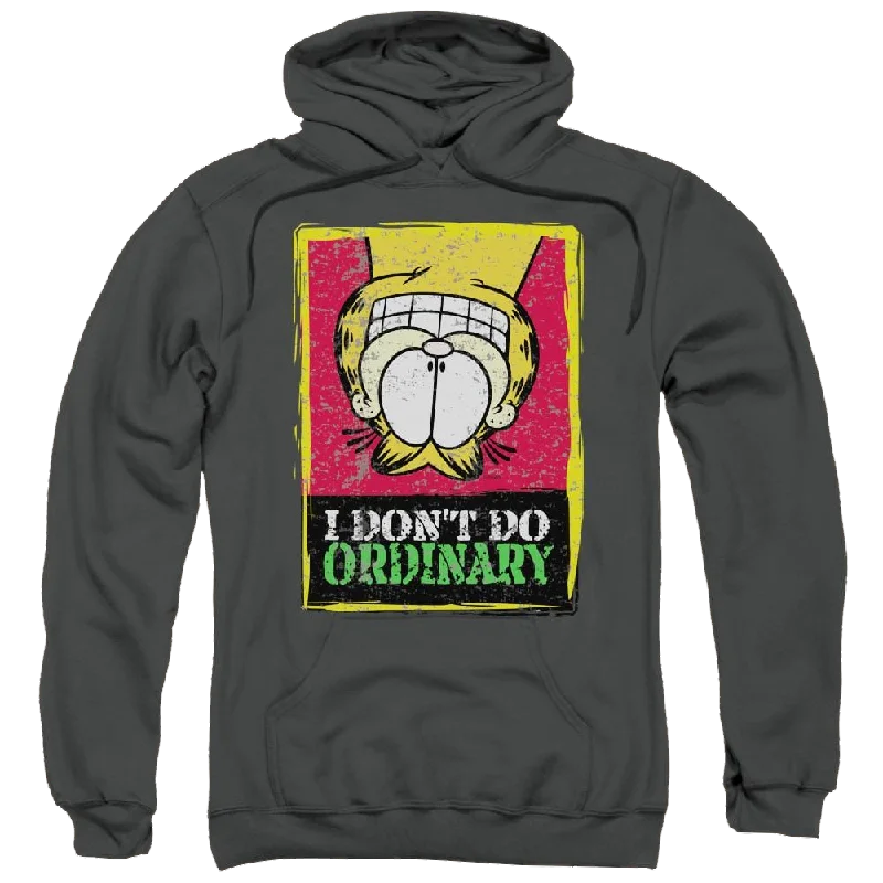 Garfield I Don't Do Ordinary - Pullover Hoodie Wrist Length Sleeve