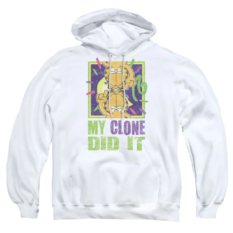Garfield My Clone Did It - Pullover Hoodie Short Puff Sleeve