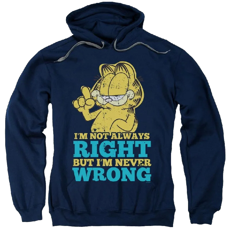 Garfield Never Wrong - Pullover Hoodie Sarouel Sleeve Pullover