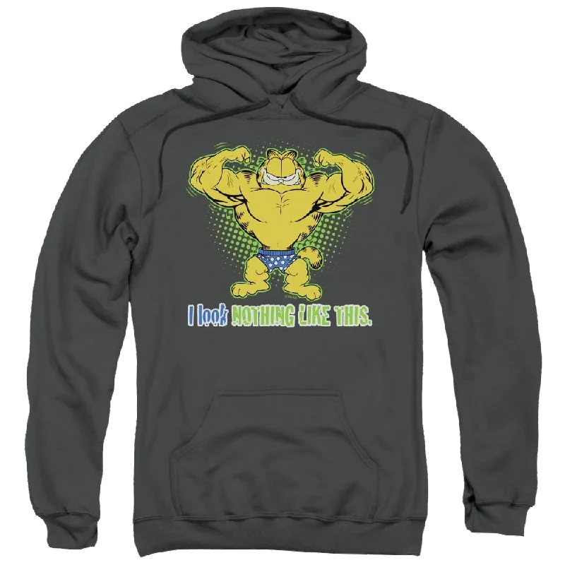 Garfield Nothing Like This - Pullover Hoodie Ruffle Sleeve Feminine