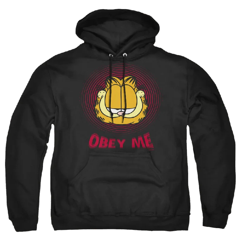 Garfield Obey Me - Pullover Hoodie Puff Sleeve Stylish