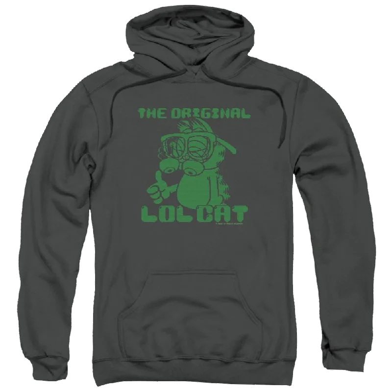 Garfield Og Lol - Pullover Hoodie One Shoulder Top