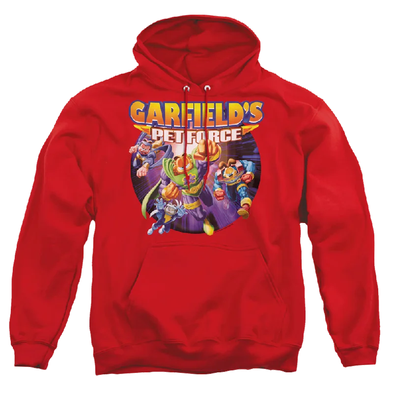 Garfield Pet Force Four - Pullover Hoodie Leg Sleeve Comfort