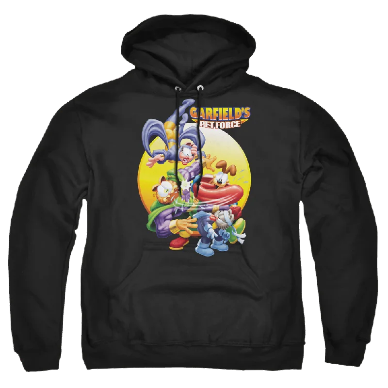 Garfield Tongue Of Doom - Pullover Hoodie Batwing Sleeve Top