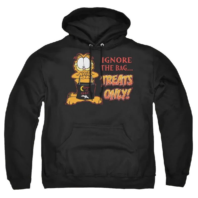 Garfield Treats Only - Pullover Hoodie Ruffled Neck Pullover