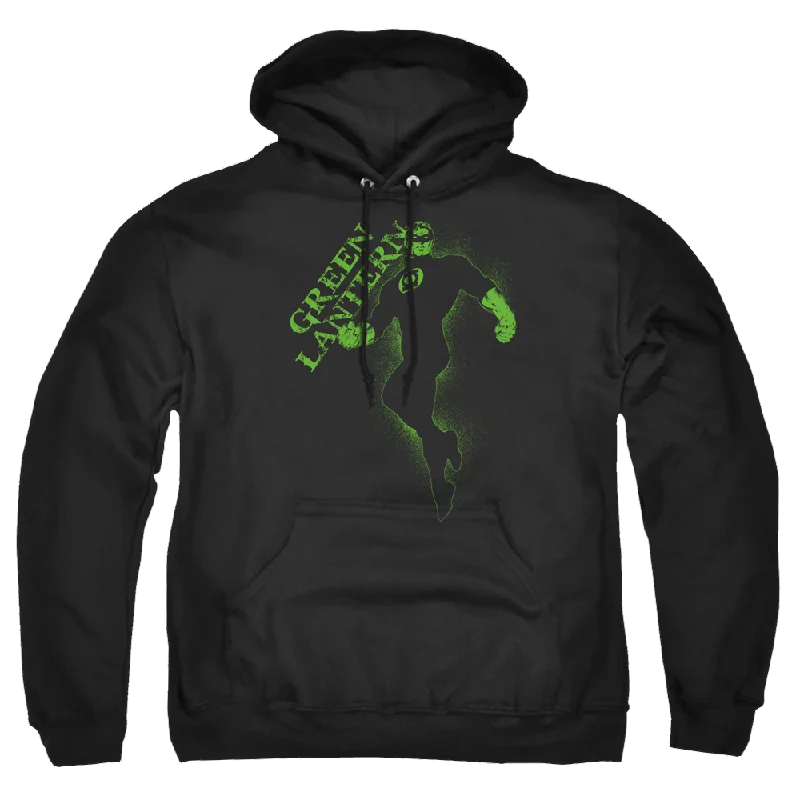 Green Lantern Lantern Darkness - Pullover Hoodie Alpaca Blend Soft
