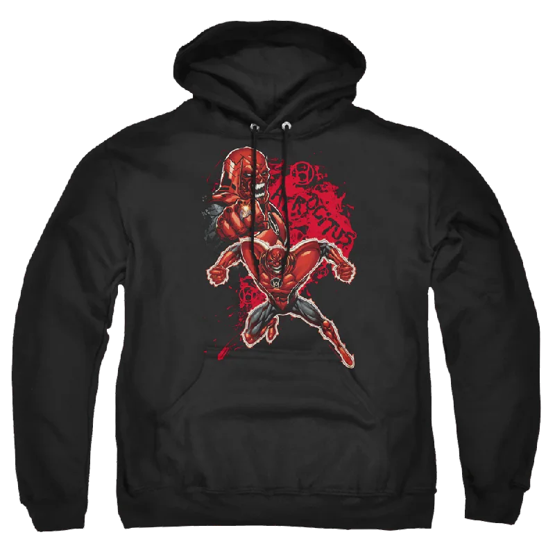 Green Lantern Atrocitus - Pullover Hoodie Button Front Sweater