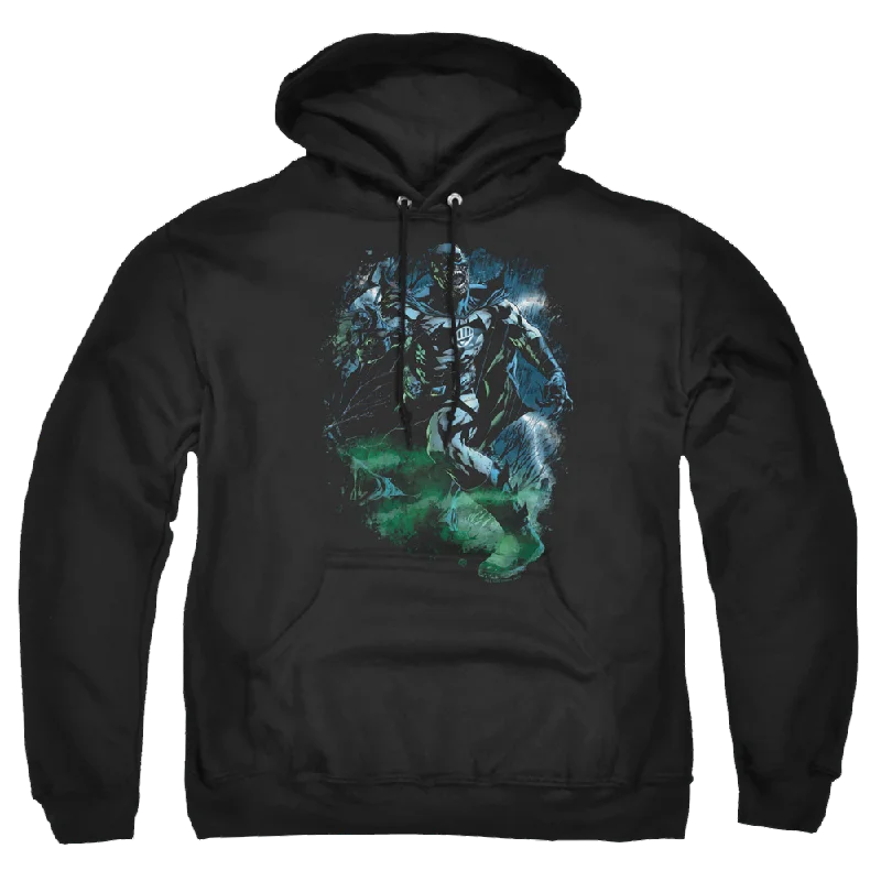 Green Lantern Black Lantern Batman - Pullover Hoodie High Neck Pullover
