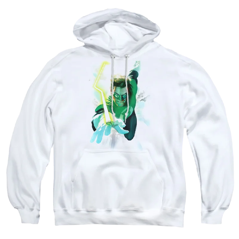 Green Lantern Clouds - Pullover Hoodie Chunky Knit Pullover