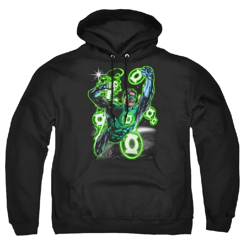 Green Lantern Earth Sector - Pullover Hoodie Surplice Neck Pullover